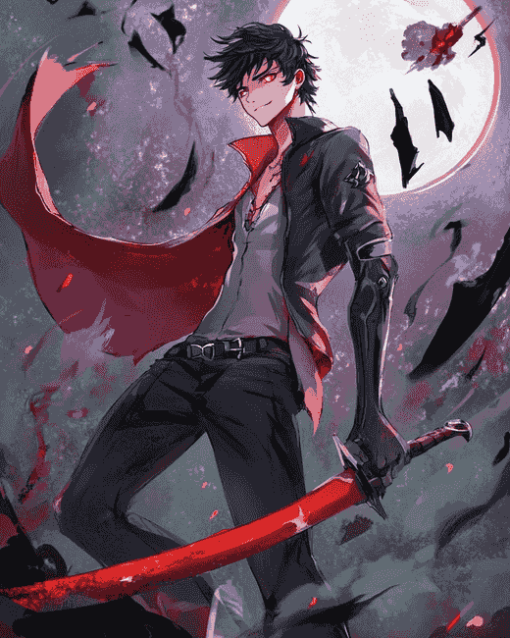 Qrow Branwen RWBY Anime Diamond Painting