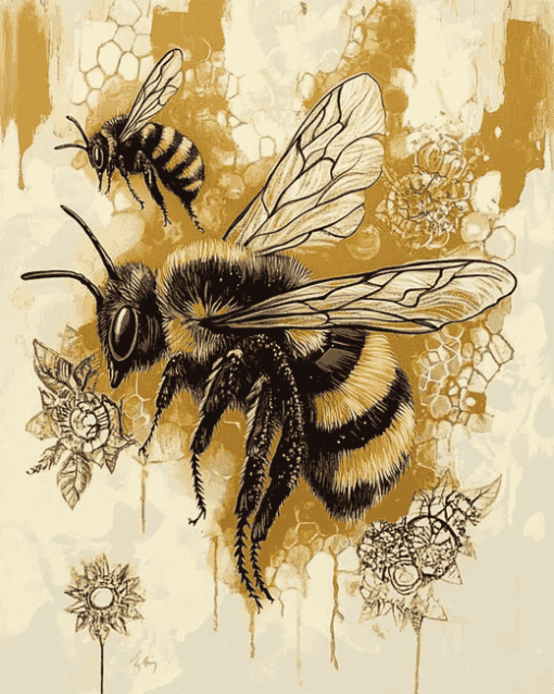 Queen Bee Diamond Painting