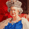 Queen Elizabeth Diamond Painting