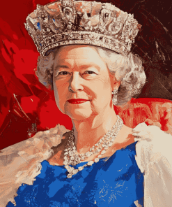 Queen Elizabeth Diamond Painting