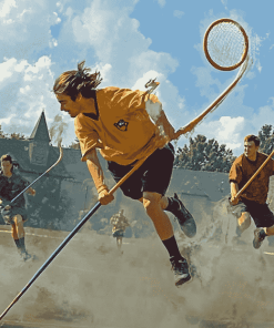 Quidditch Brooms Diamond Painting