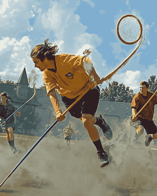 Quidditch Brooms Diamond Painting