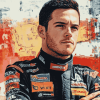 Racing Star Alex Bowman Diamond Painting