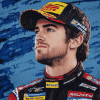 Racing Star Ryan Blaney Diamond Painting