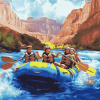 Rafting Adventure for Kids Diamond Painting