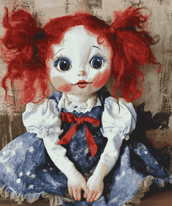 Raggedy Doll Animation Diamond Painting