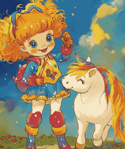 Rainbow Brite Cartoon Diamond Painting