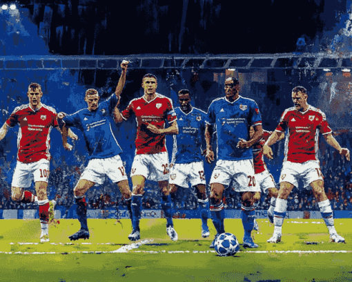 Rangers Football Team Diamond Painting