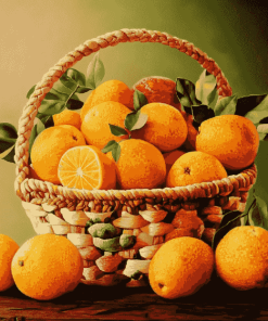 Rangpur Lemon Fruit Basket Diamond Painting