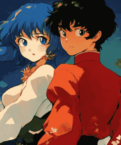 Ranma Akane Anime Diamond Painting