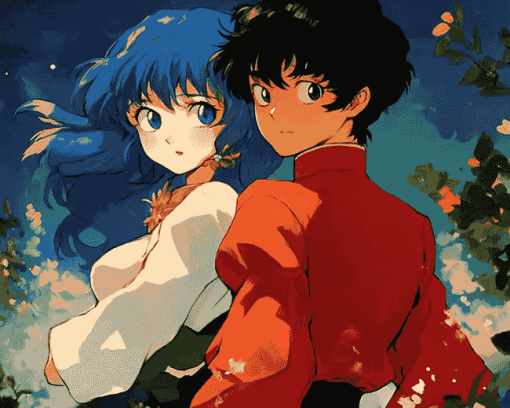 Ranma Akane Anime Diamond Painting