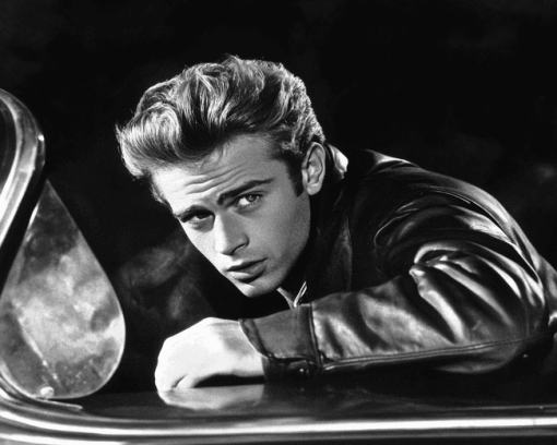 Rebel Without A Cause Monochrome Diamond Painting