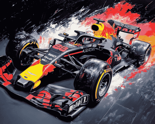 Red Bull Racing Formula1 Diamond Painting