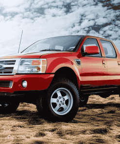 Red Ford Ranger 2007 Truck Diamond Painting