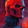 Red Skull Marvel Diamond Painting