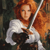 Redhead Warrior Woman Diamond Painting