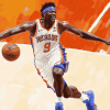 Reggie Jackson Basketball Legend Diamond Painting