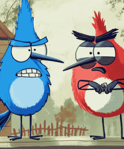 Regular Show Animation Diamond Painting