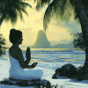 Relaxing Beach Yoga Diamond Painting