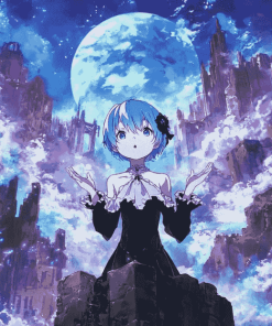 Rem Re Zero Anime Diamond Painting