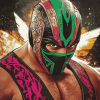 Rey Mysterio WWE Legend Diamond Painting