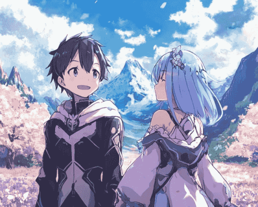 Rezero Anime Adventure Diamond Painting