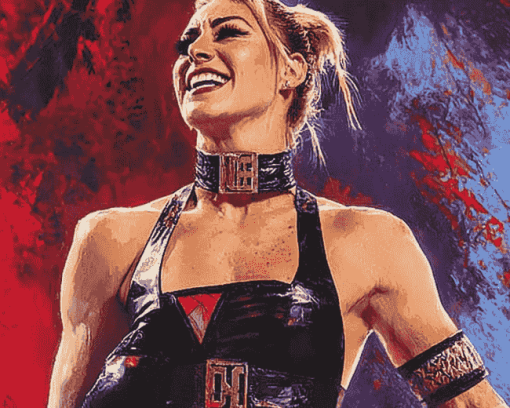 Rhea Ripley WWE Diamond Painting