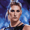 Rhea Ripley WWE Star Diamond Painting