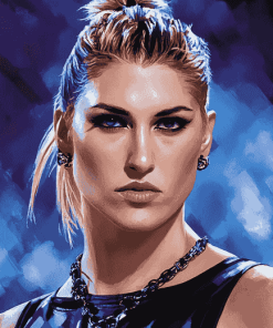 Rhea Ripley WWE Star Diamond Painting