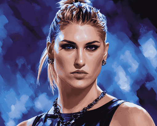 Rhea Ripley WWE Star Diamond Painting