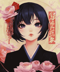 Rikka Takanashi Anime Diamond Painting