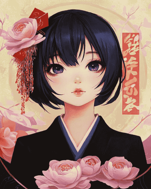 Rikka Takanashi Anime Diamond Painting