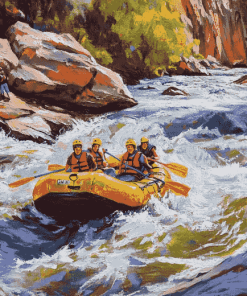 River Valley Adventure Diamond Painting