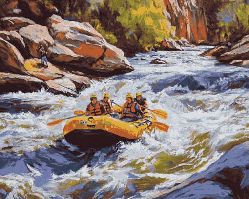 River Valley Adventure Diamond Painting