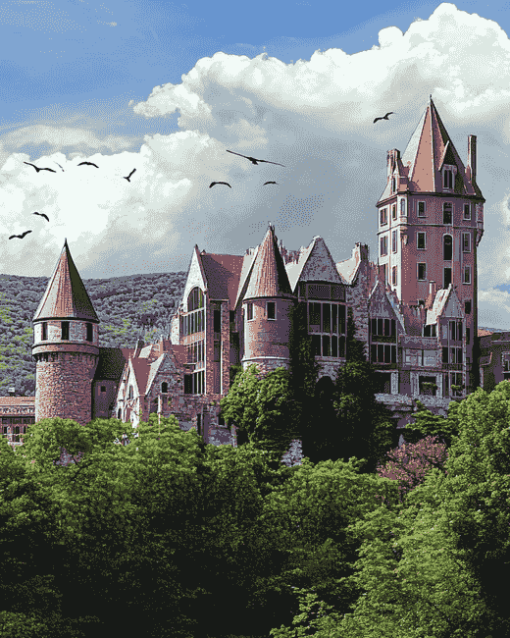 Roanoke Castles Diamond Painting