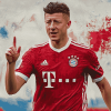 Robert Lewandowski Sports Diamond Painting