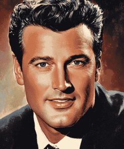 Rock Hudson Actor Diamond Painting