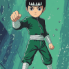 Rock Lee Anime Masterpiece Diamond Painting