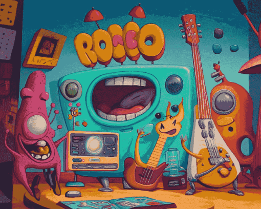 Rocko's Modern Life Cartoon Diamond Painting