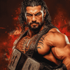 Roman Reigns WWE Champions Diamond Painting