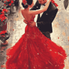 Romantic Couple Dance Diamond Painting