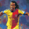 Ronaldinho Football Icon Diamond Painting