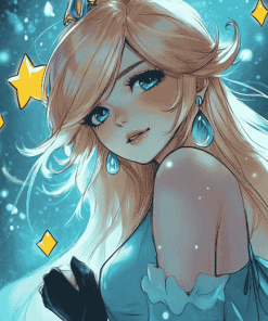 Rosalina Anime Diamond Painting