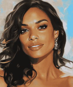 Rosario Dawson Celebrity Diamond Painting