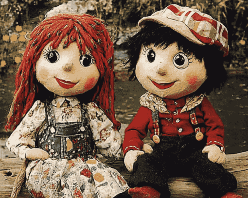 Rosie And Jim Collectible Series Diamond Painting