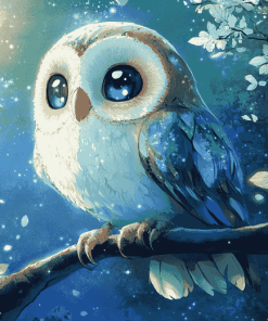 Rowlet Anime Diamond Painting