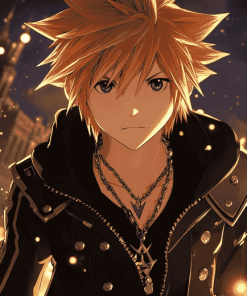 Roxas Anime Diamond Painting