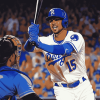 Royals Baseball Players Diamond Painting