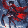 Ruby Rose Manga Diamond Painting