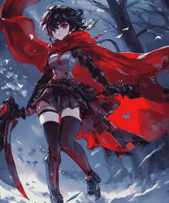 Ruby Rose Manga Diamond Painting